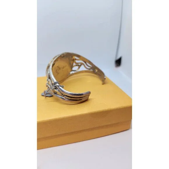 BraceletOval Peanut woodA+ Grade 40cm x 30 cm 925 Silver 42.2 gr Bracelet 20